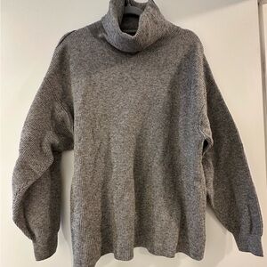 Free People Gray Turtleneck Sweater